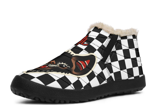 Checkered Bats V2 Winter Sneakers
