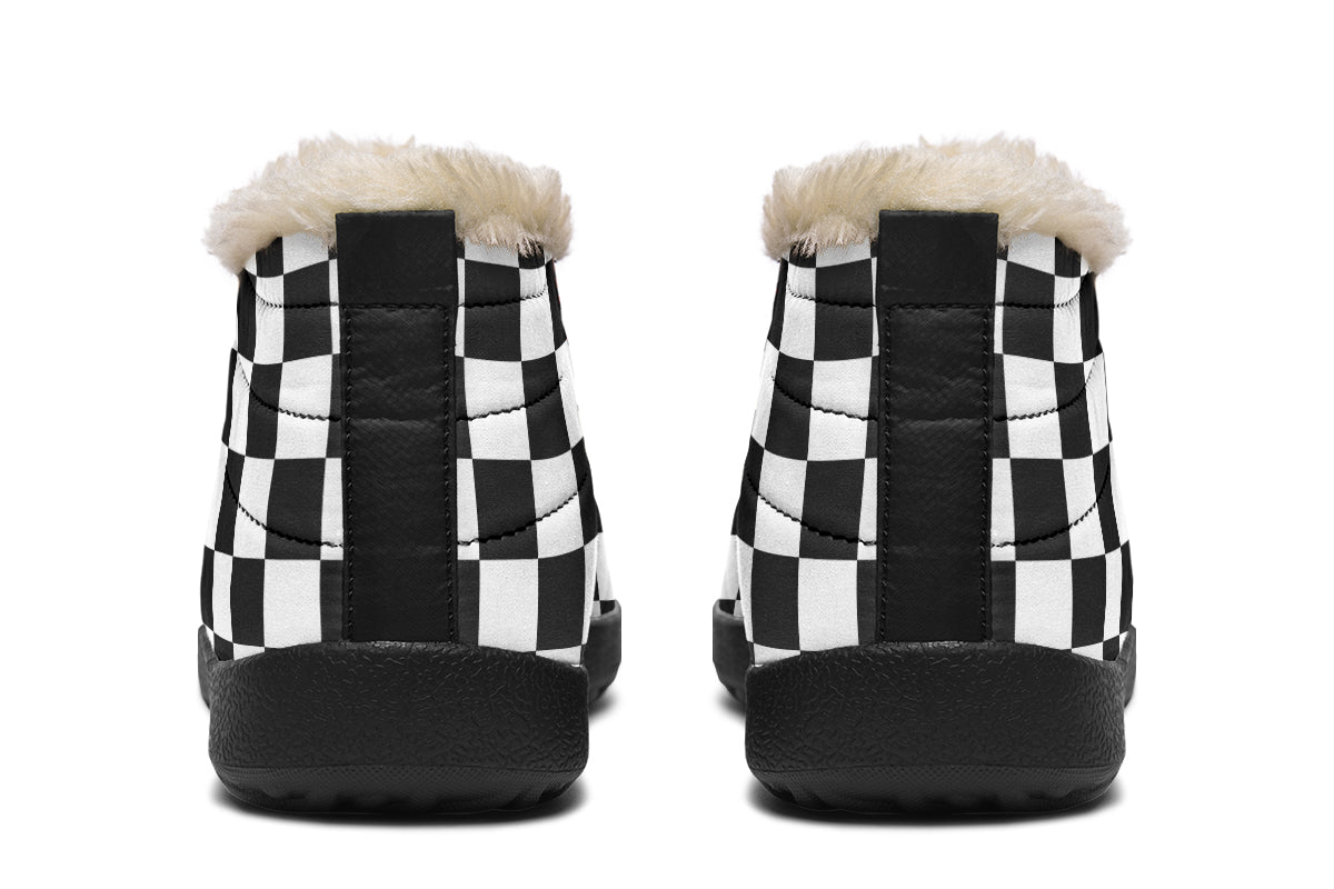 Checkered Bats V2 Winter Sneakers