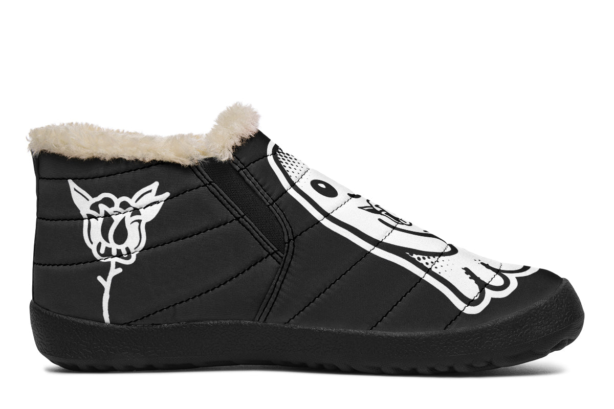 Flower Ghost Winter Sneakers