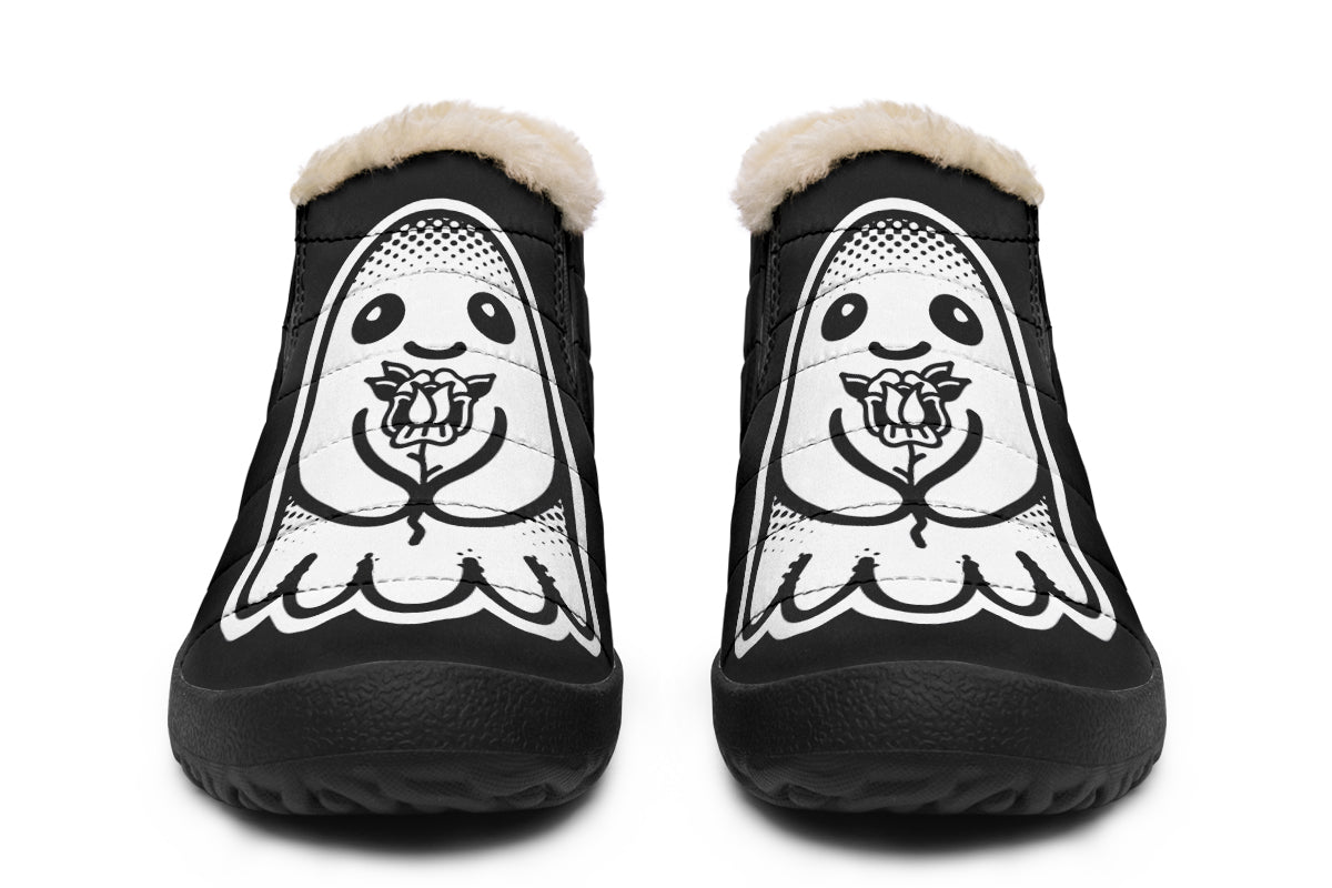 Flower Ghost Winter Sneakers
