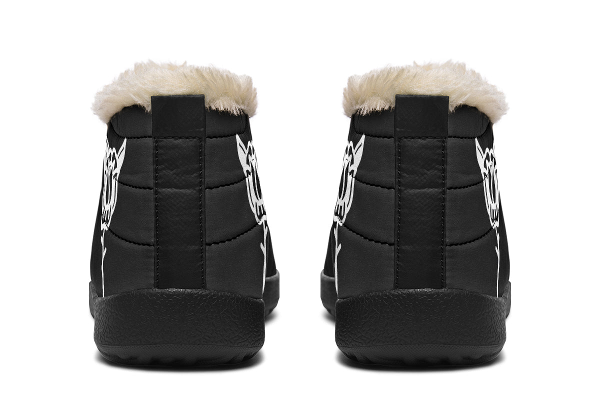 Flower Ghost Winter Sneakers