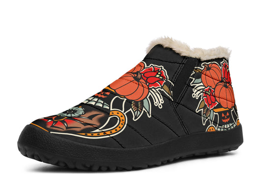 Halloween Vase Winter Sneakers