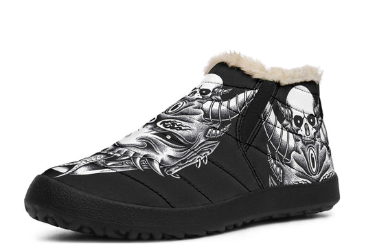 Hannya Mask Winter Sneakers