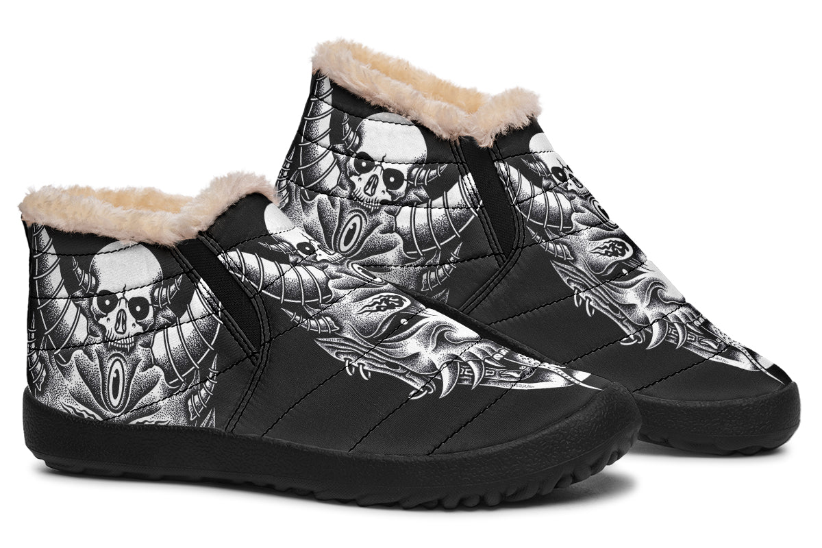 Hannya Mask Winter Sneakers