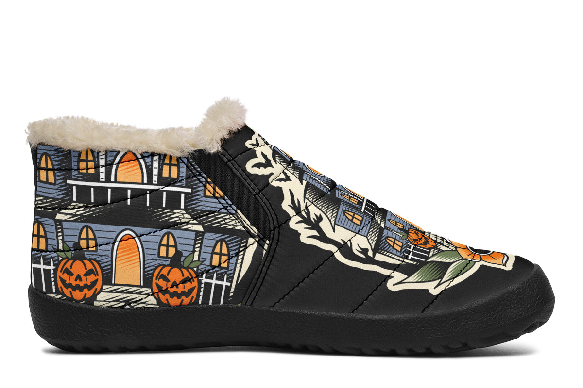 Haunted House Winter Sneakers