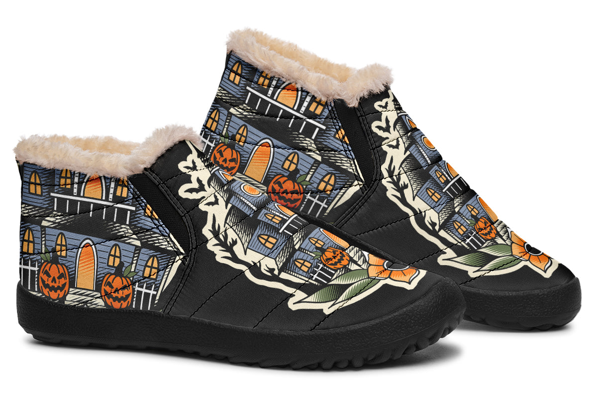 Haunted House Winter Sneakers