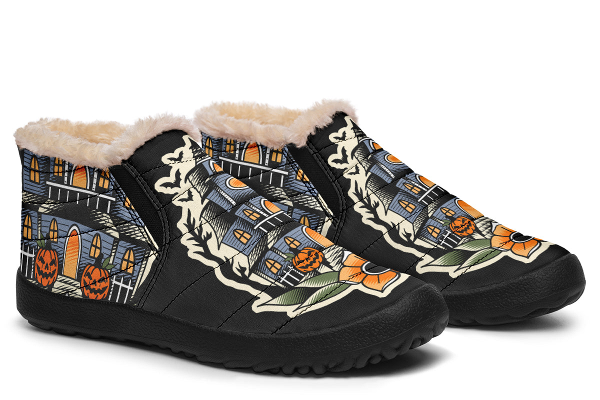 Haunted House Winter Sneakers