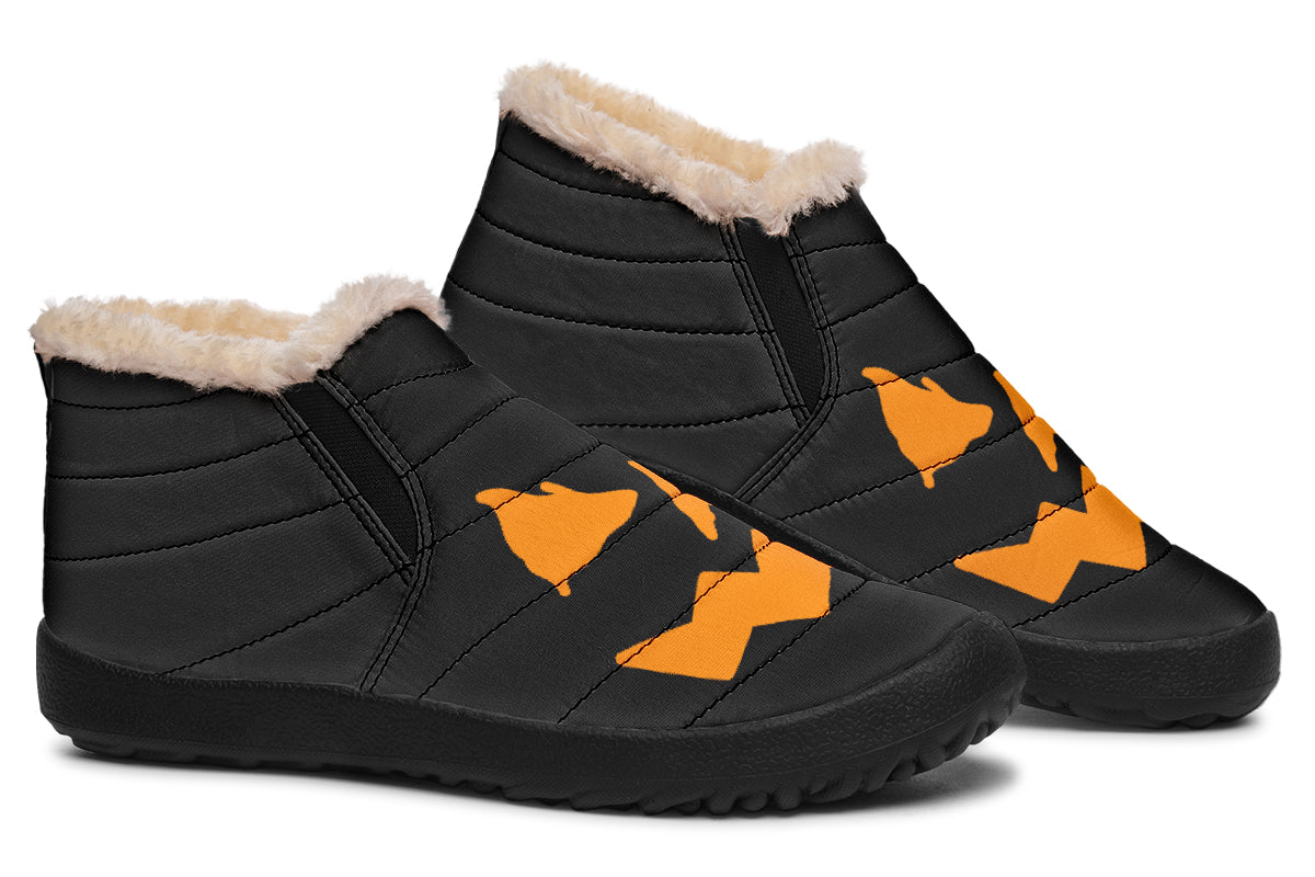 Jack O Lantern Winter Sneakers