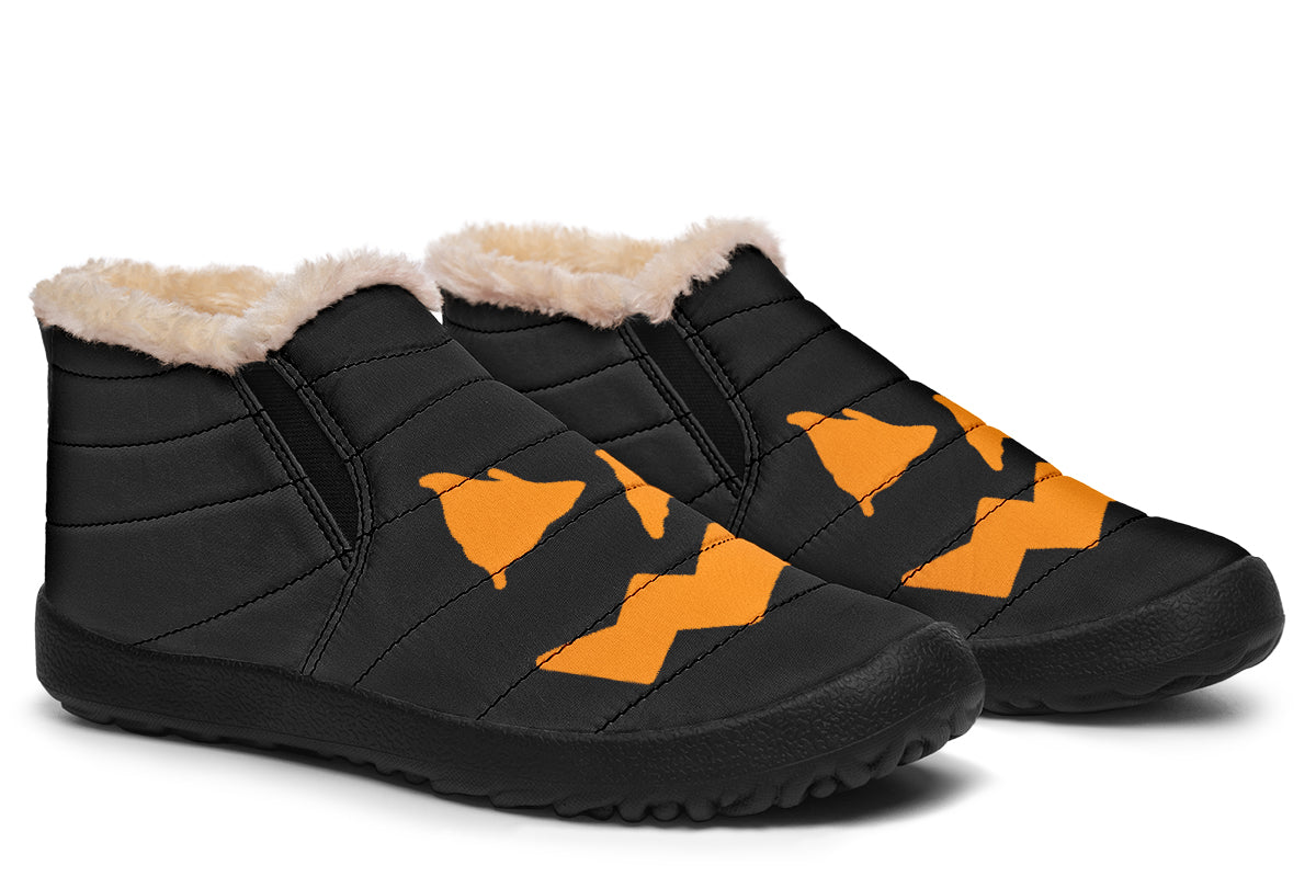 Jack O Lantern Winter Sneakers