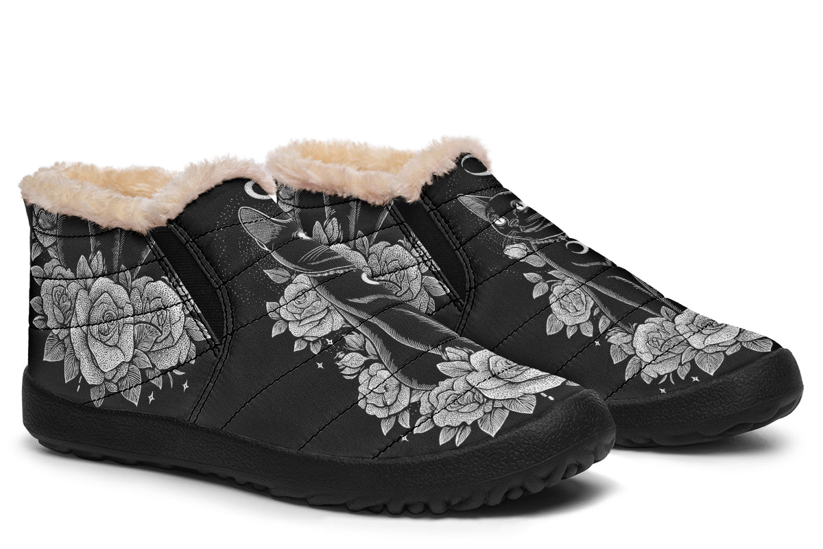 Lunar Familiar Cat Winter Sneakers