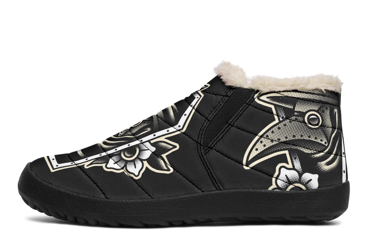 Plague Doctor Winter Sneakers