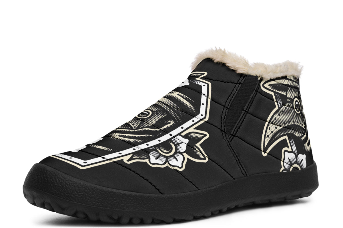 Plague Doctor Winter Sneakers