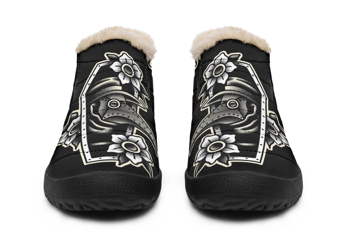 Plague Doctor Winter Sneakers