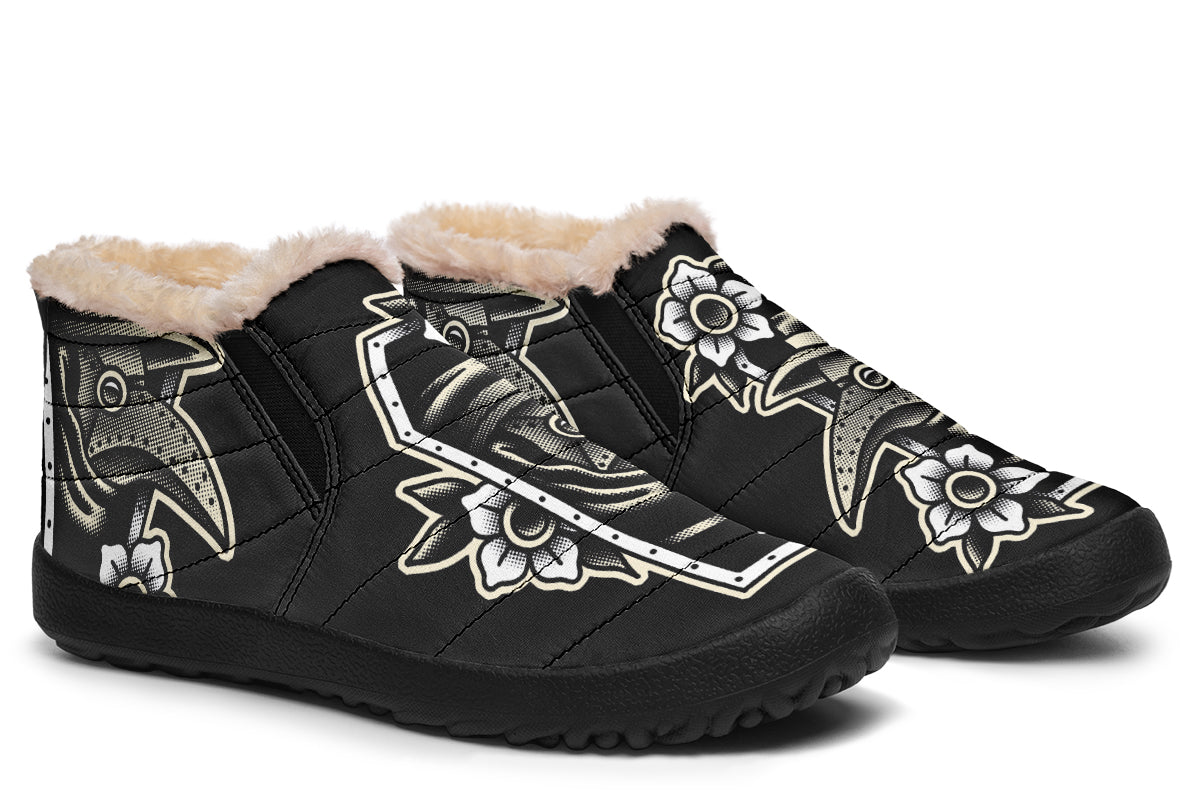 Plague Doctor Winter Sneakers