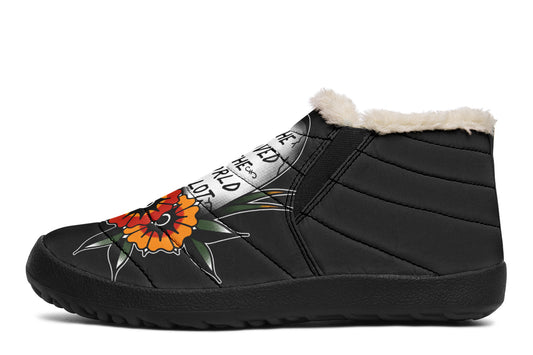 She Saved Winter Sneakers