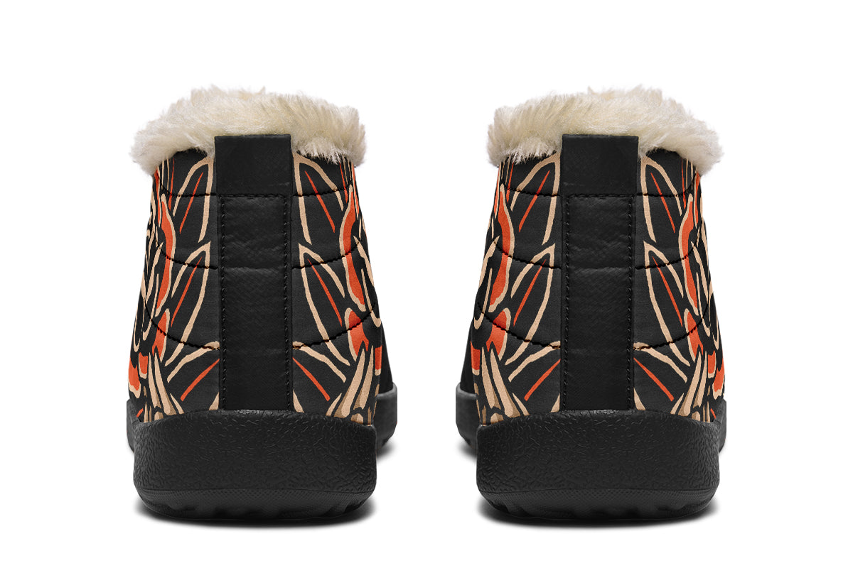 Skeleton Hand Winter Sneakers