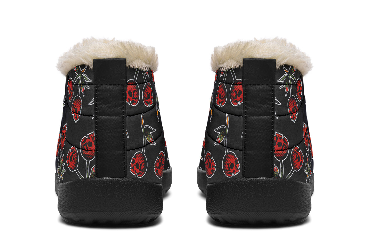 Skull Cherry Winter Sneakers