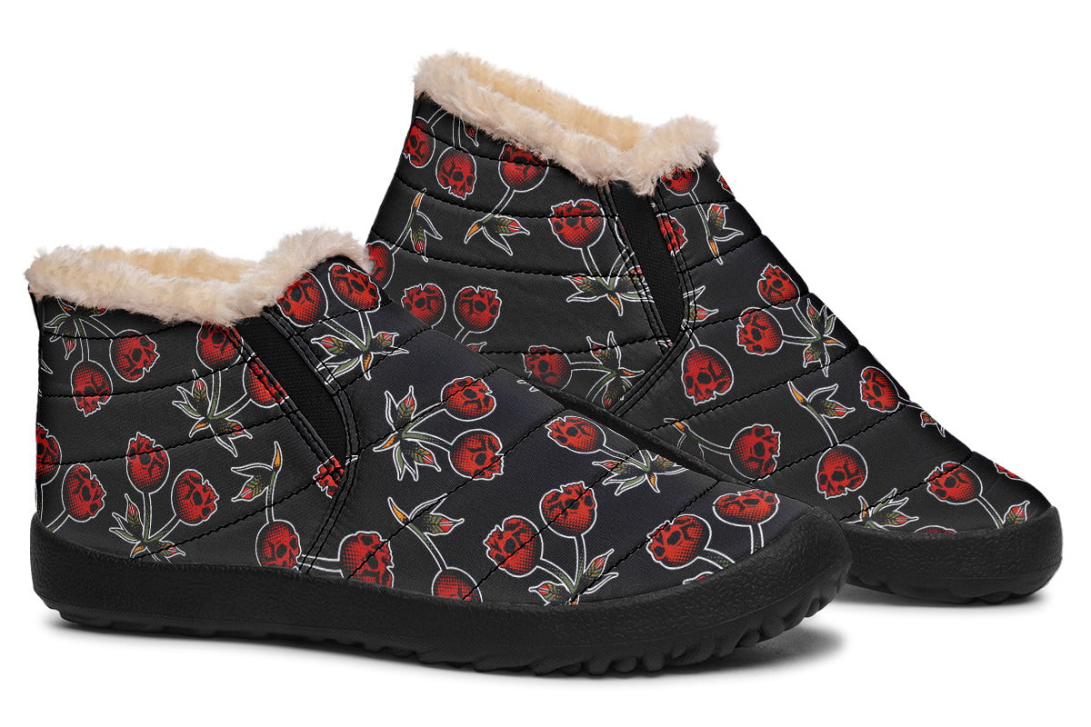 Skull Cherry Winter Sneakers
