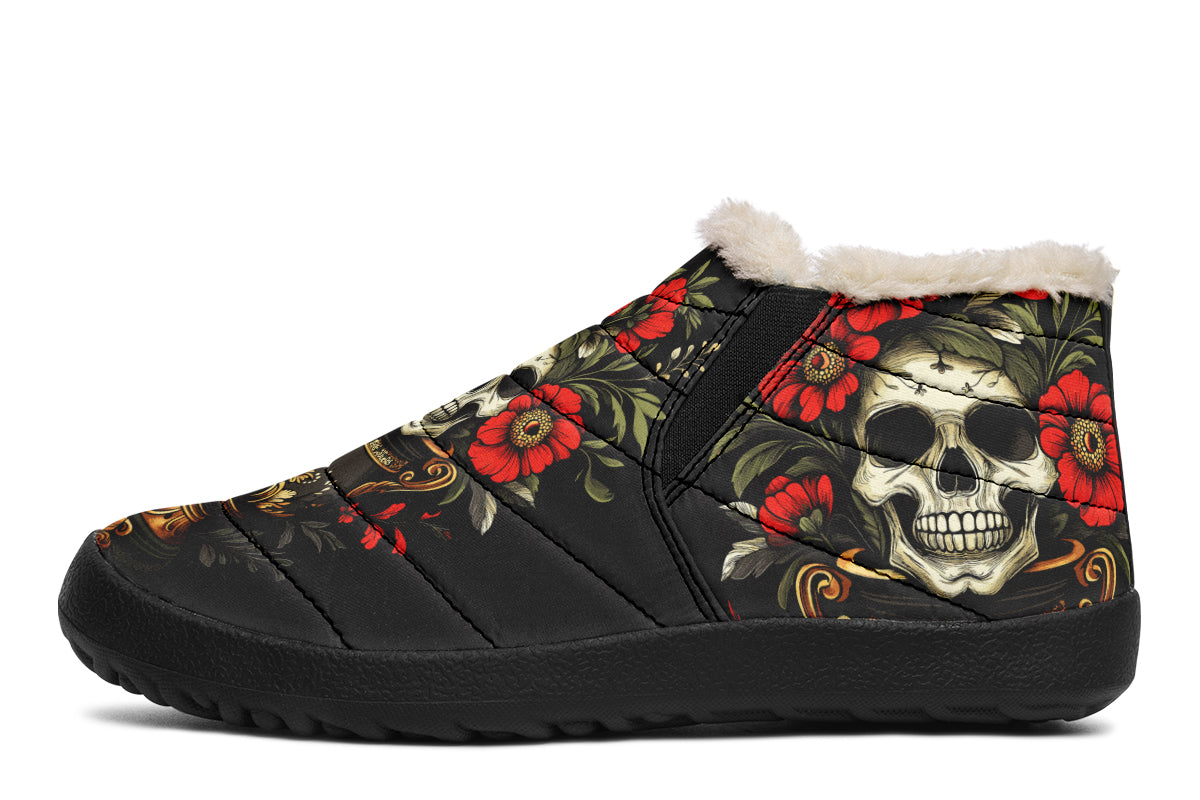 Skull Vase Winter Sneakers
