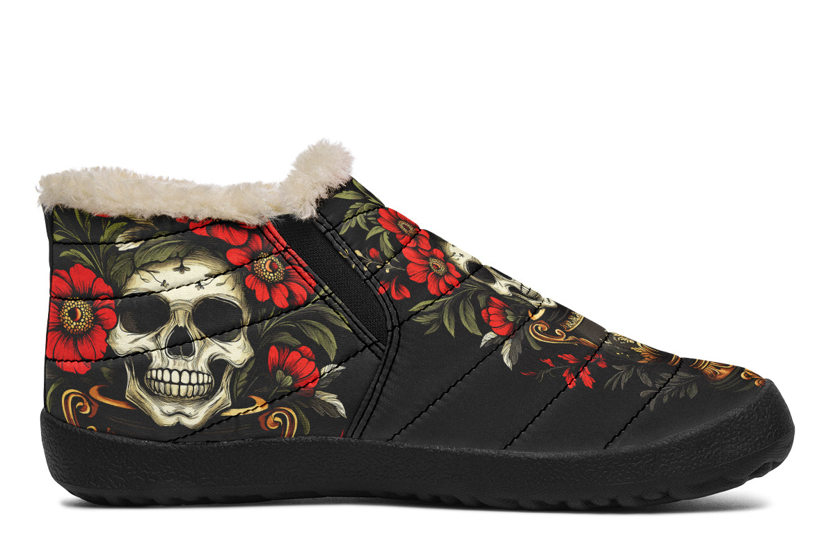Skull Vase Winter Sneakers