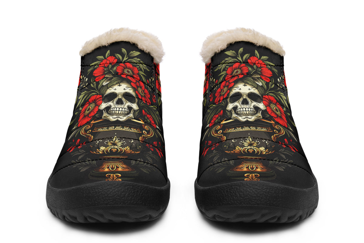 Skull Vase Winter Sneakers