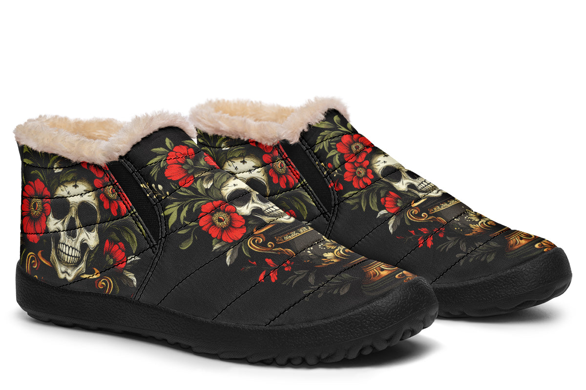 Skull Vase Winter Sneakers