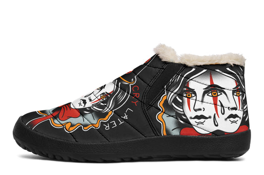 Smile Now Cry Later Winter Sneakers