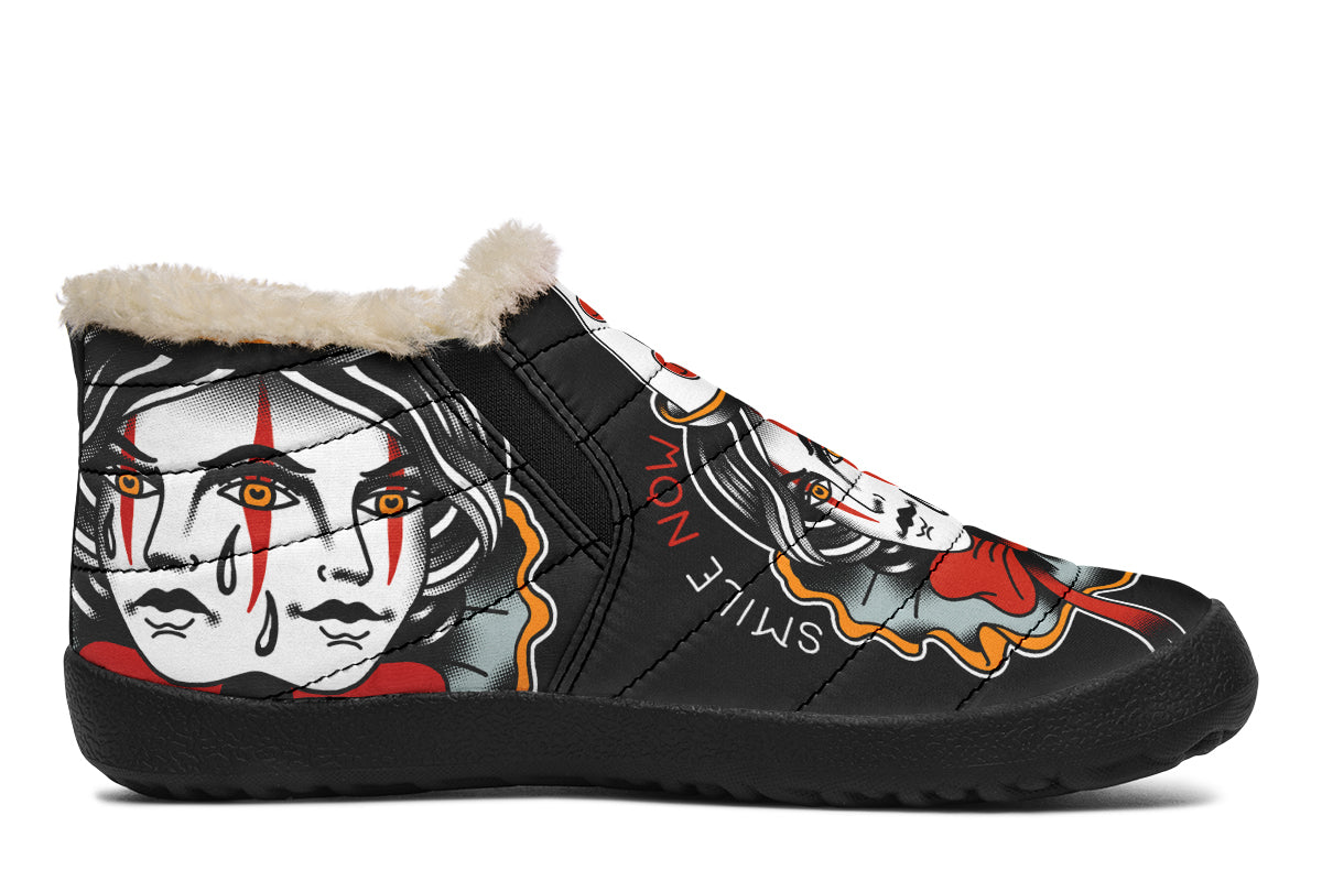 Smile Now Cry Later Winter Sneakers
