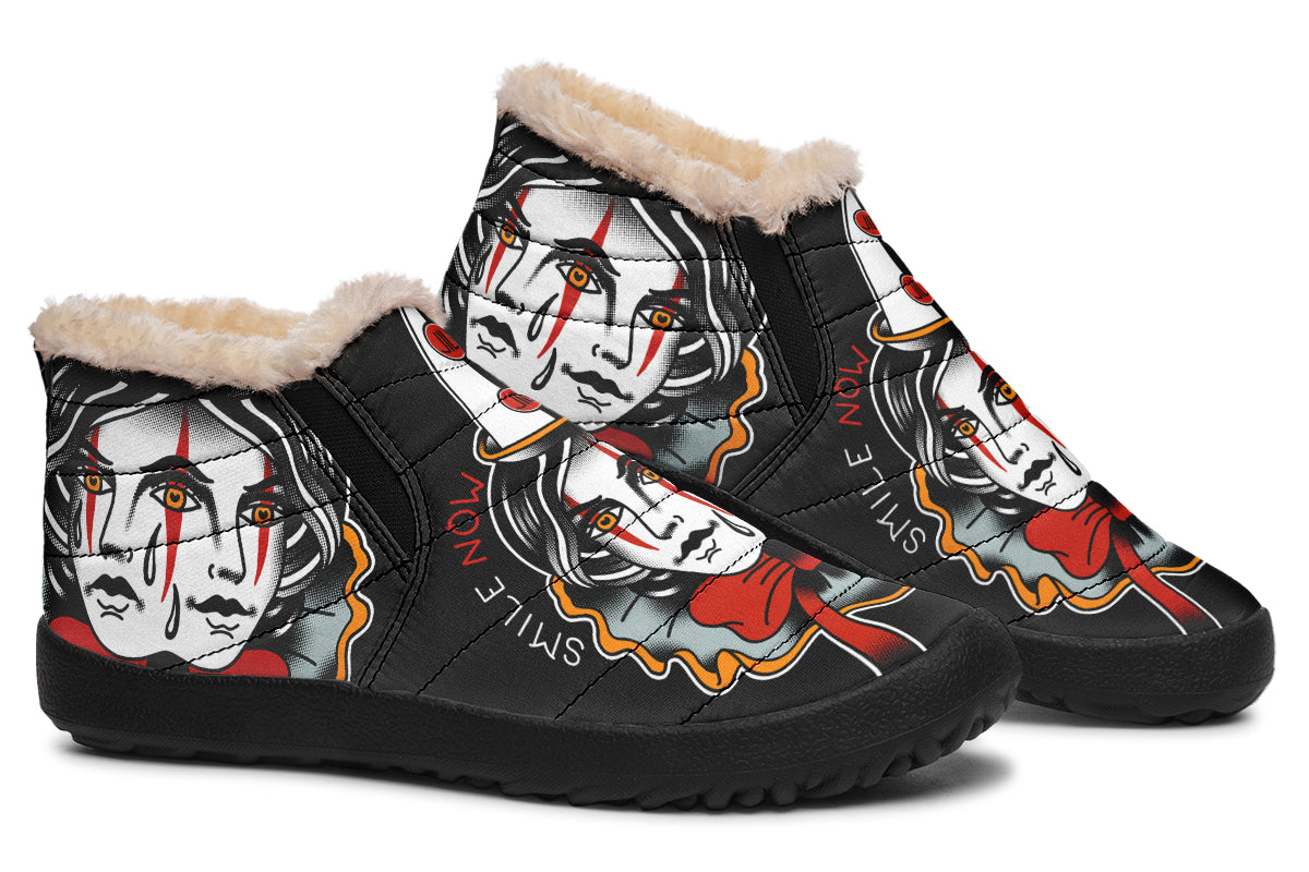 Smile Now Cry Later Winter Sneakers