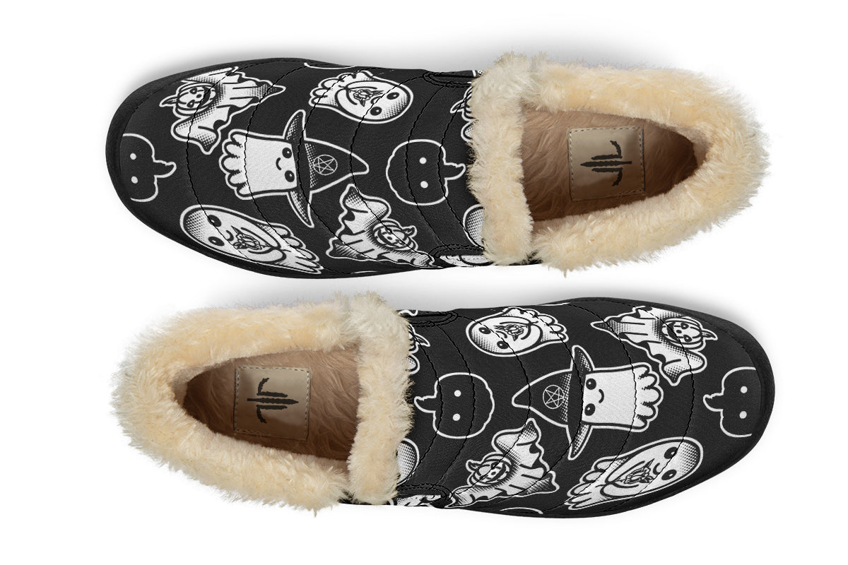 Spooky Ghost Winter Sneakers