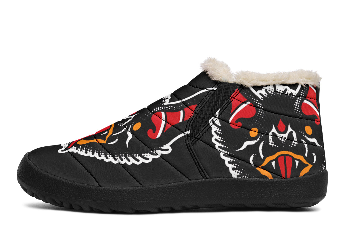 Traditional Bat Winter Sneakers