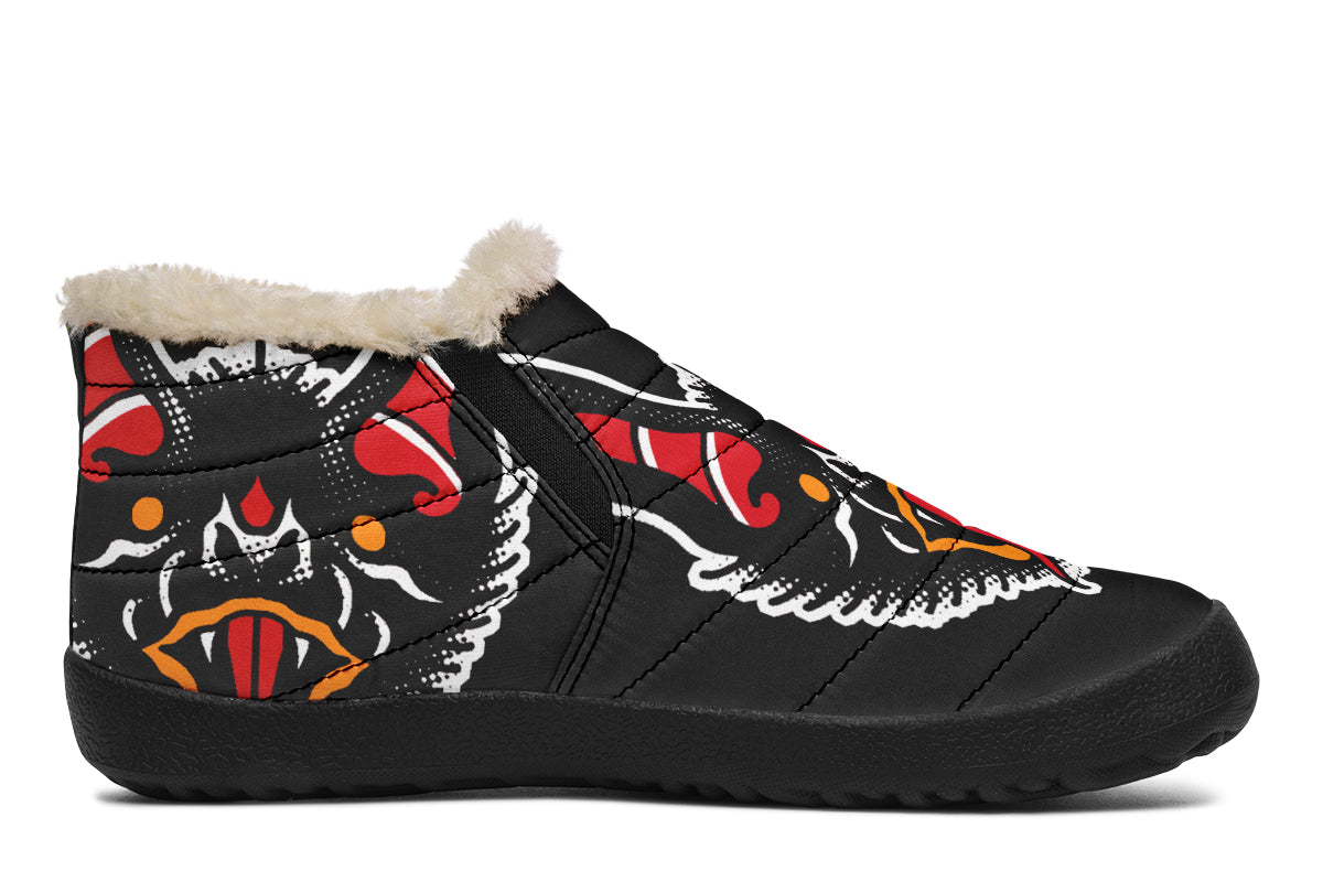 Traditional Bat Winter Sneakers