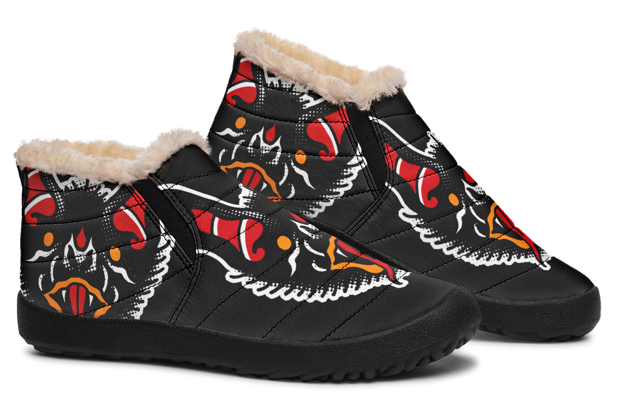 Traditional Bat Winter Sneakers