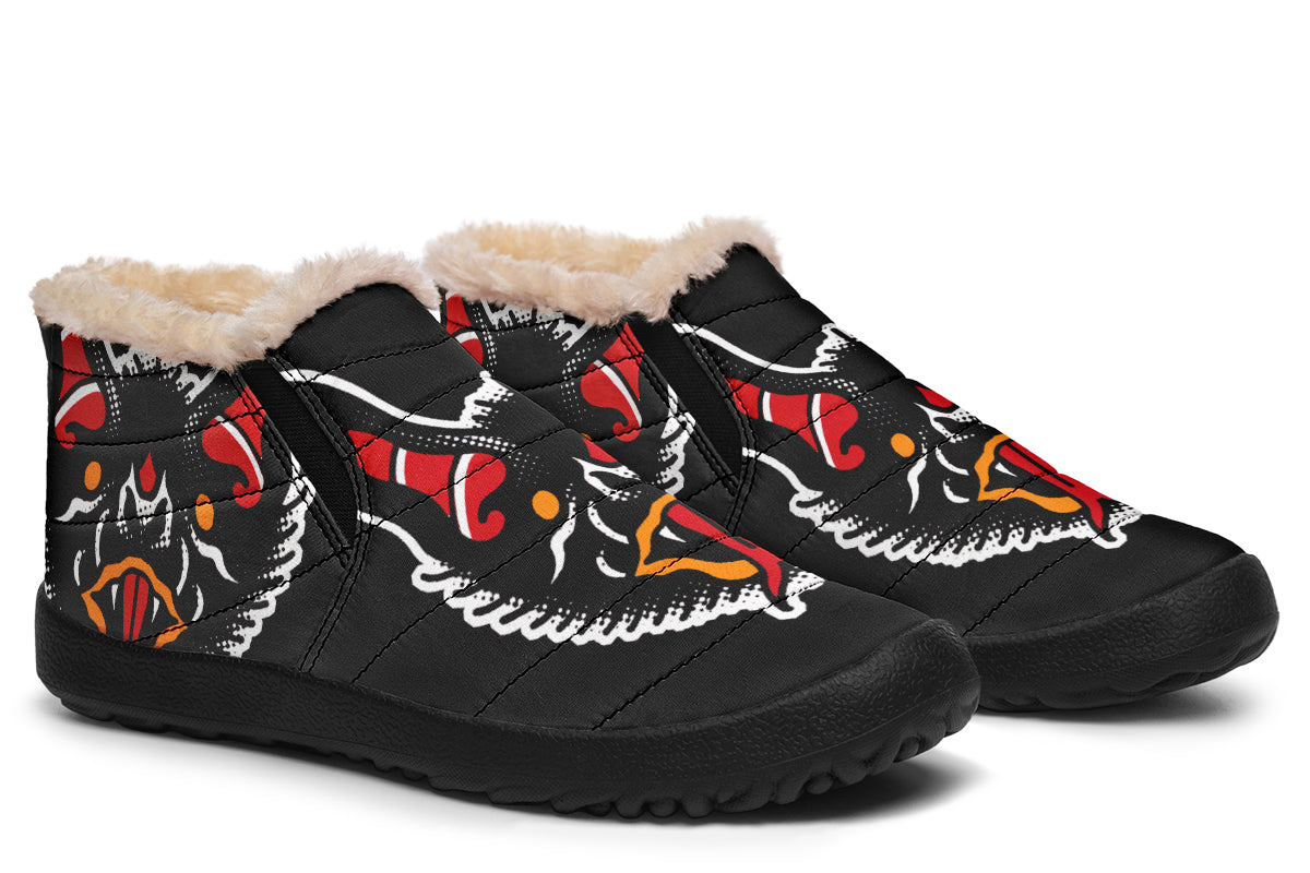 Traditional Bat Winter Sneakers