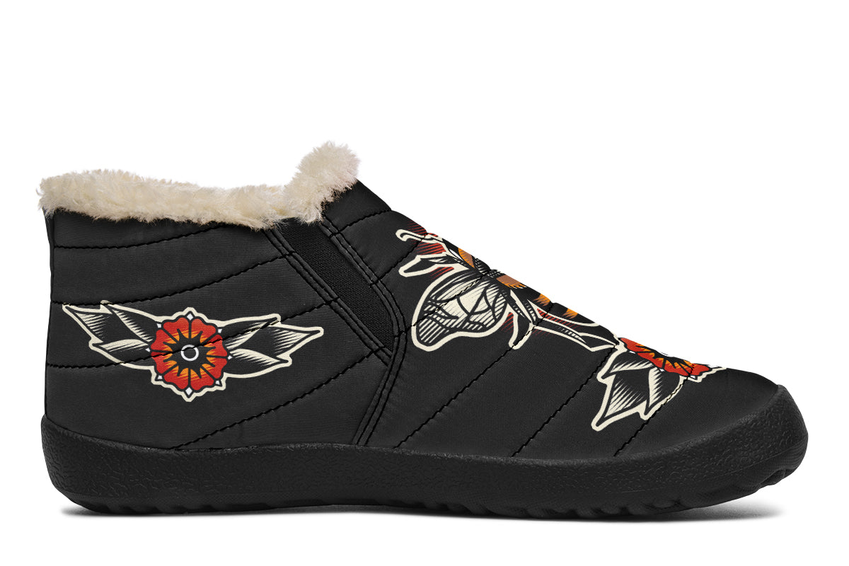 Traditional Bees Winter Sneakers
