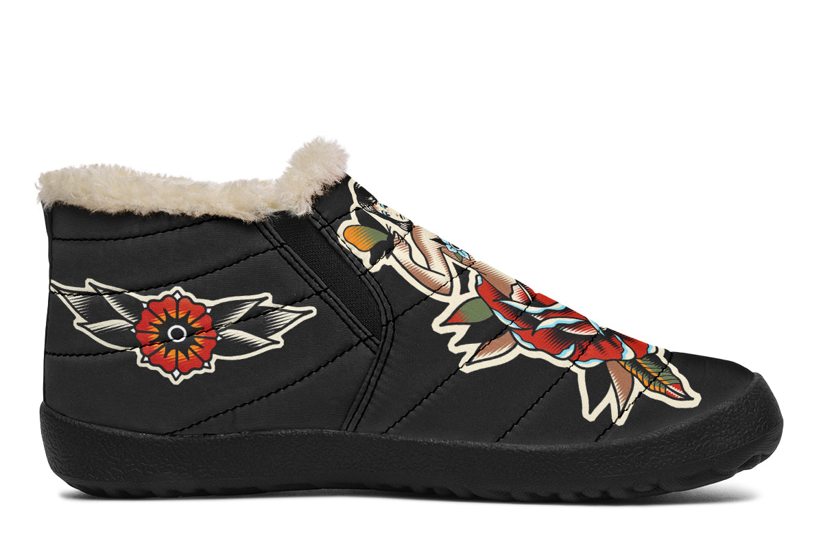 Traditional Ladies Winter Sneakers