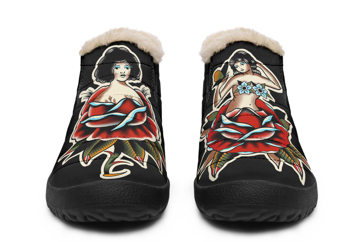 Traditional Ladies Winter Sneakers