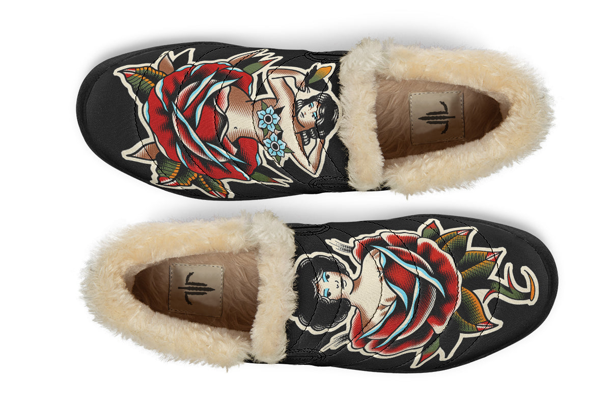 Traditional Ladies Winter Sneakers