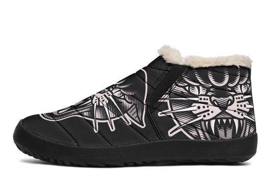 Traditional Panther Winter Sneakers