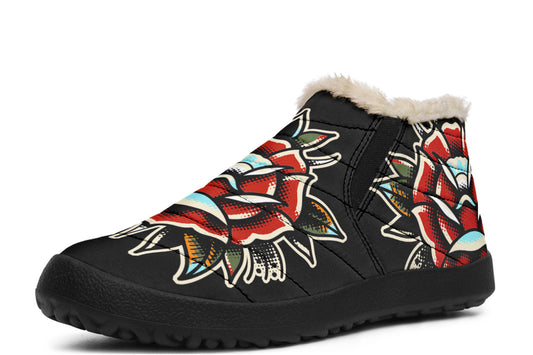 Traditional Rose Winter Sneakers