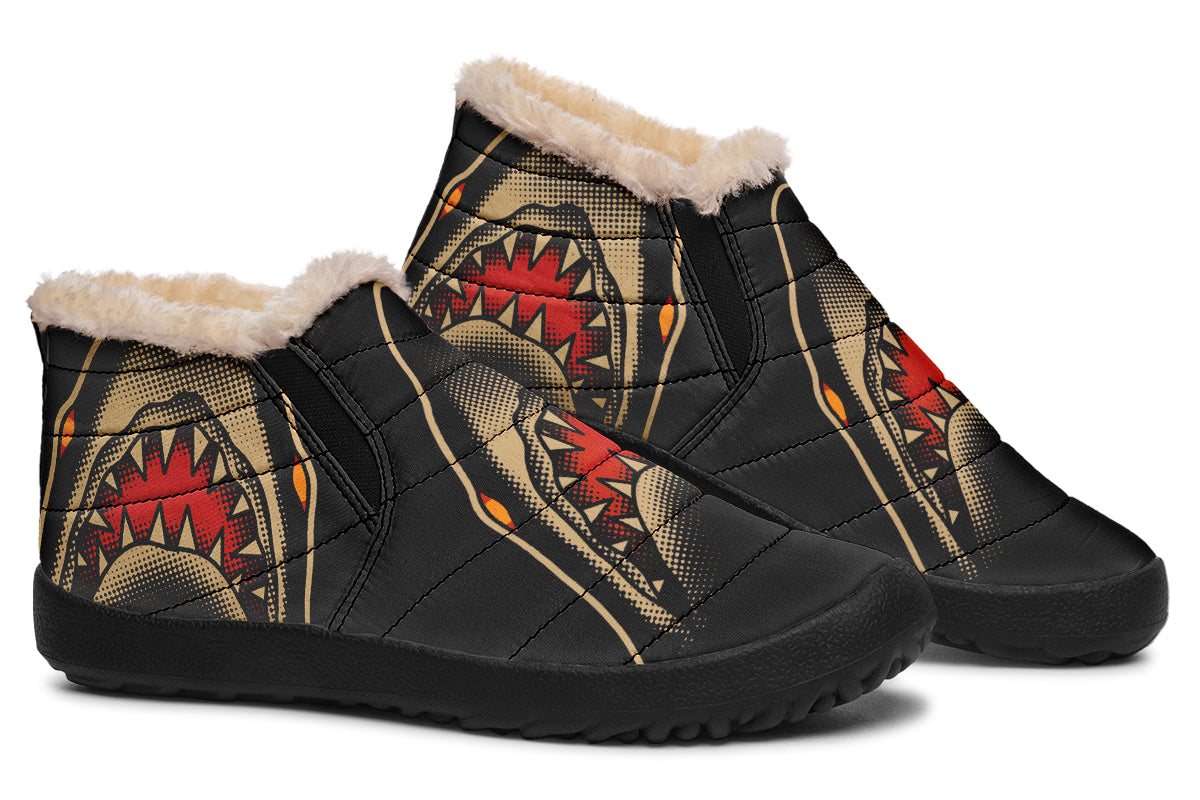 Traditional Shark Winter Sneakers