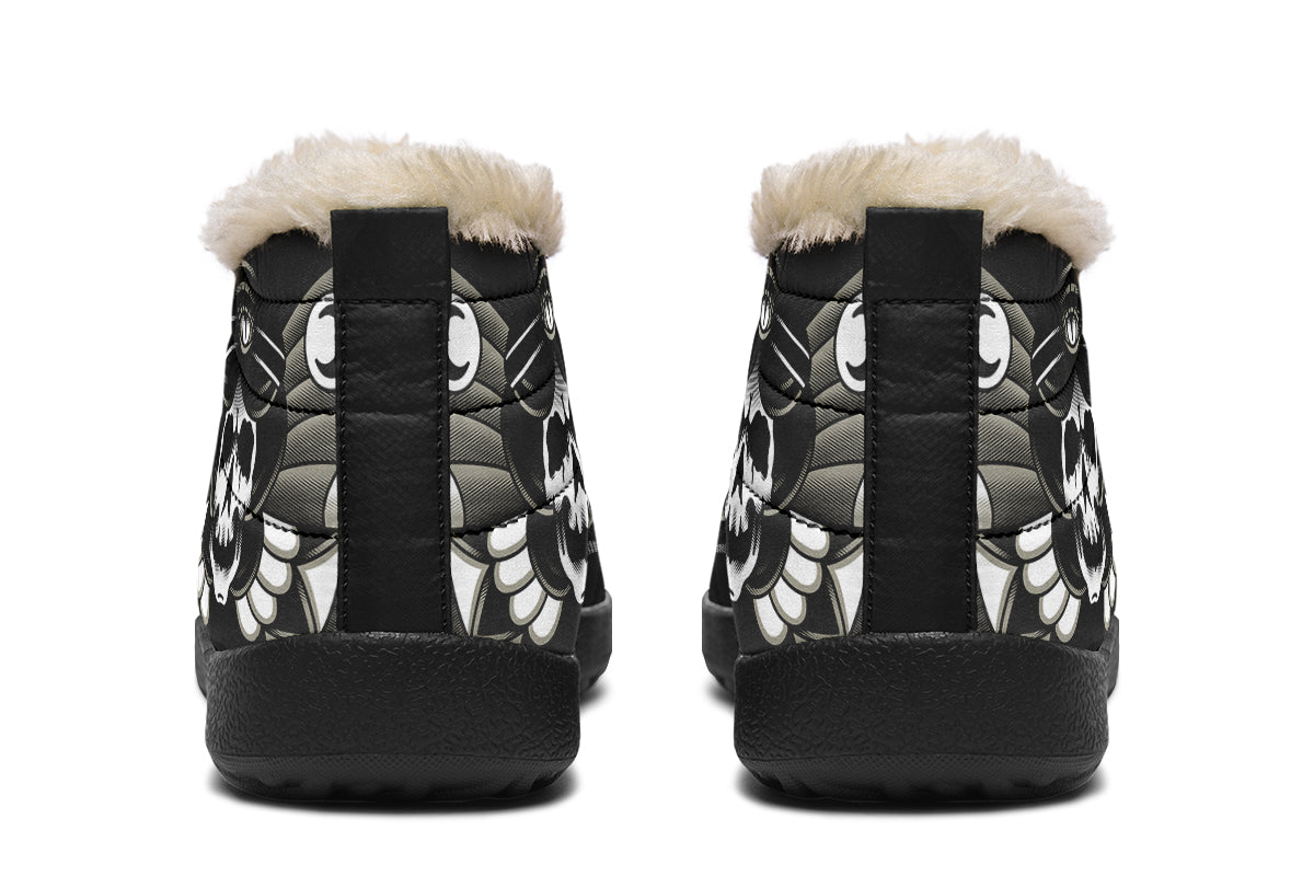 Undead Butterfly Girl Winter Sneakers