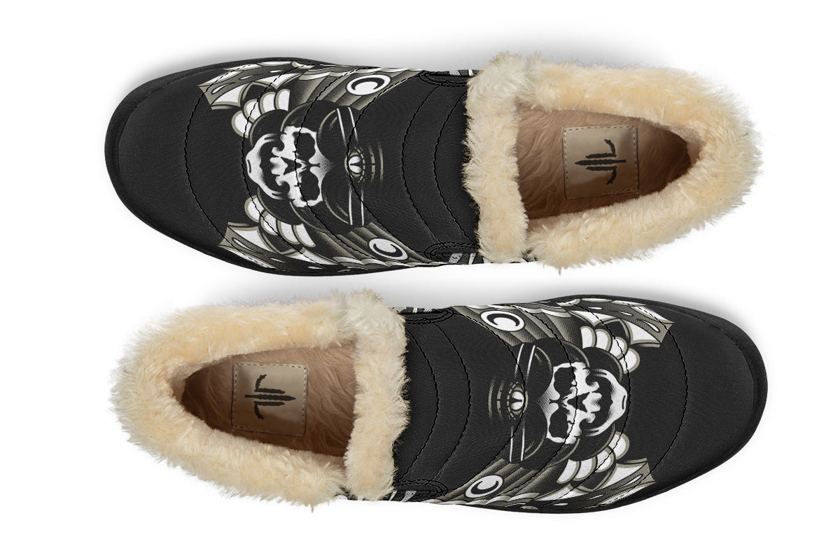 Undead Butterfly Girl Winter Sneakers