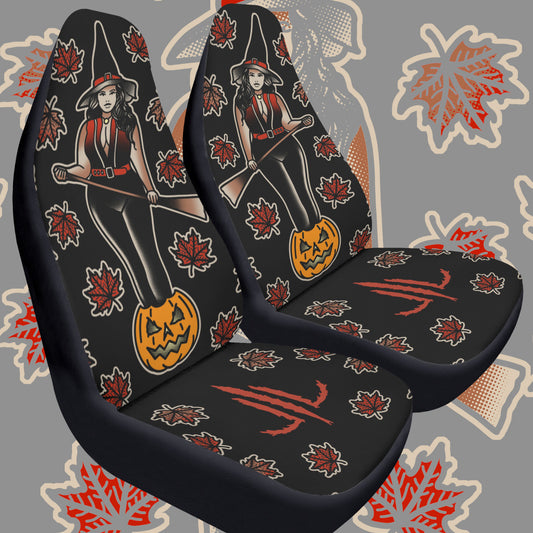 Fundas para asientos de coche Fall Witch (2 piezas)