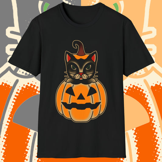 Pumpkin Cat Shirt