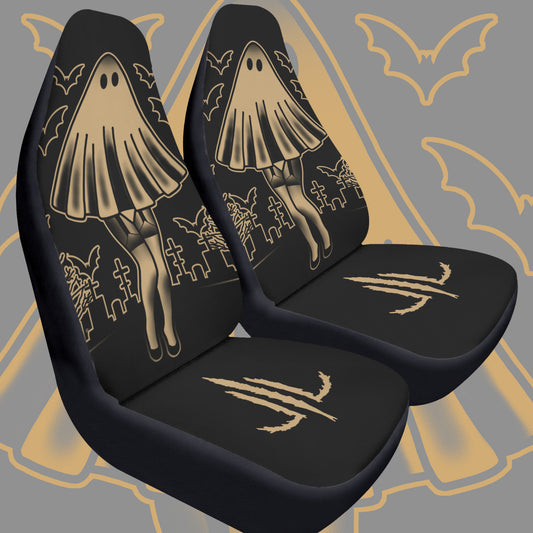 Stay Spooky Car Seat Covers (2 Pcs)