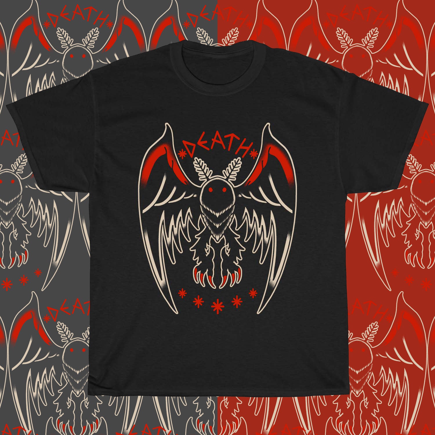 Mothman: Harbinger Of Death Shirt - Last Light Apparel