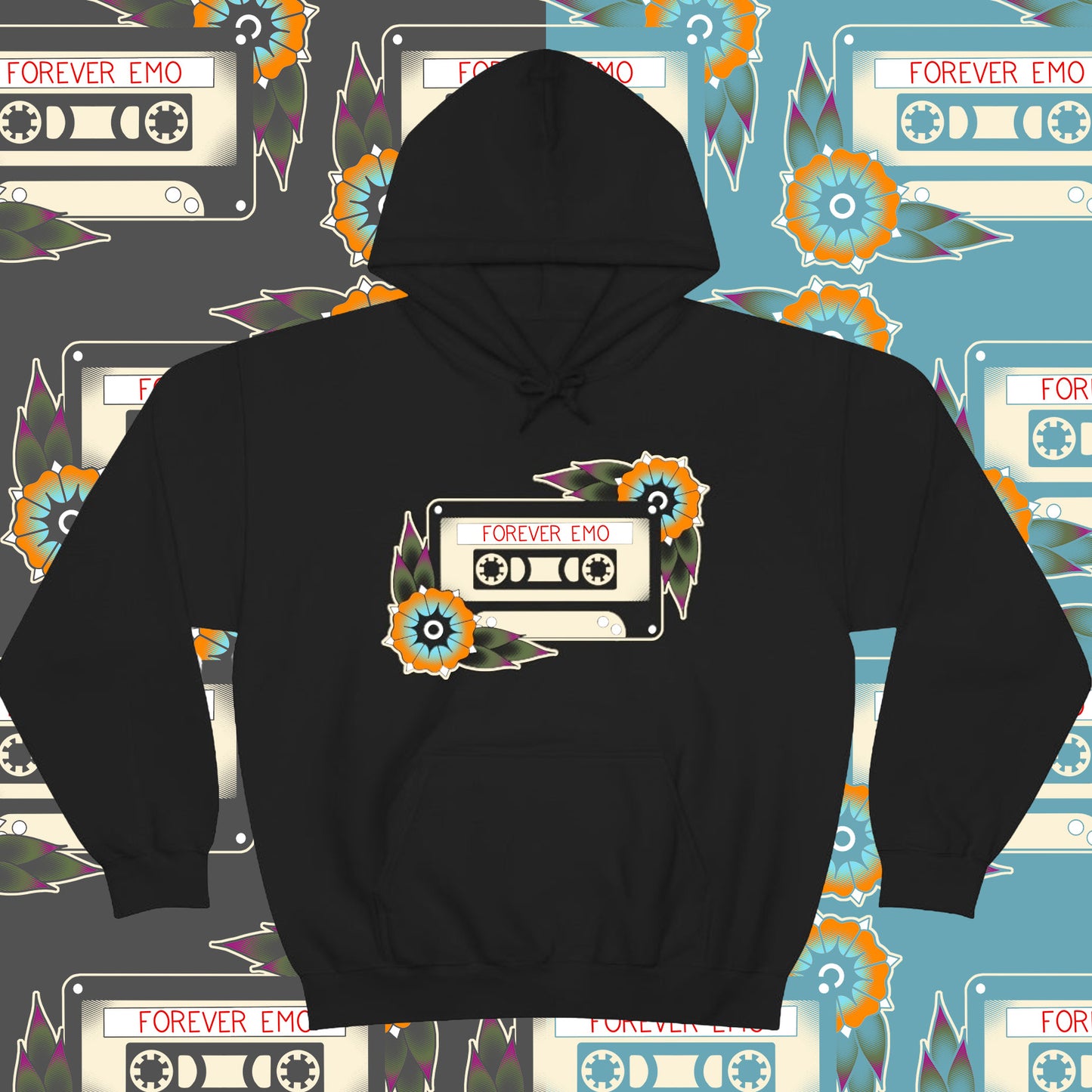 Forever Emo Pullover Hoodie